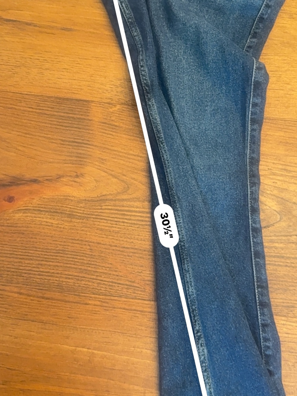 Hollister Dark Blue High-Rise Flare Jeans - Women's - Picture 9 of 10